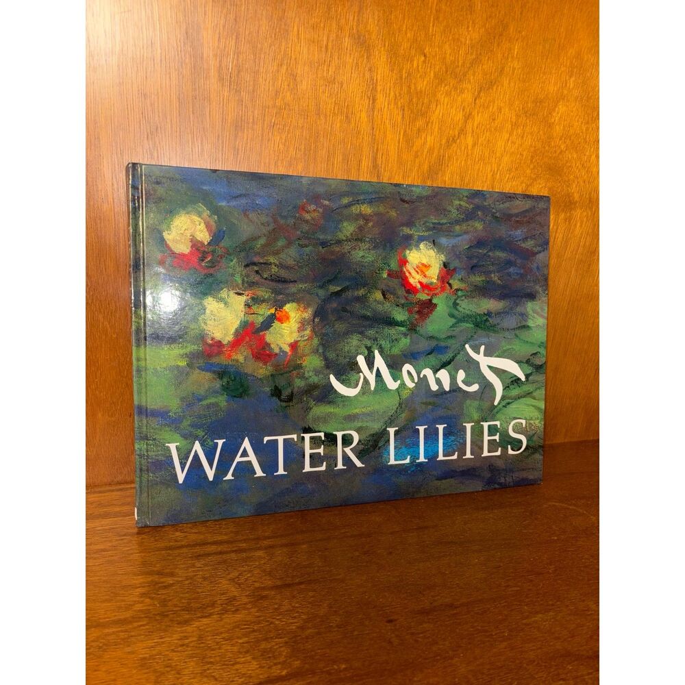Oversized Monet Water Lilies Coffee Table Art Book 16x12 Hardcover - Picture 2 of 11